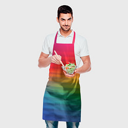 Фартук кулинарный Midjourney Лого с фоном, цвет: 3D-принт — фото 2