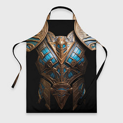 Фартук кулинарный Золотой египетский доспех фараона, цвет: 3D-принт