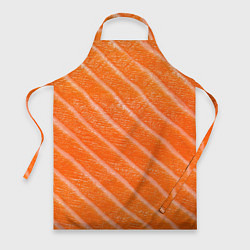 Фартук кулинарный Лососем сашими, цвет: 3D-принт