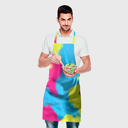 Фартук кулинарный Тай-дай из фильма Барби, цвет: 3D-принт — фото 2