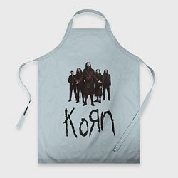 Фартук кулинарный Korn band, цвет: 3D-принт