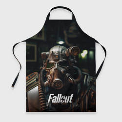 Фартук кулинарный Fallout man, цвет: 3D-принт