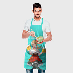 Фартук кулинарный Beer - chan, цвет: 3D-принт — фото 2