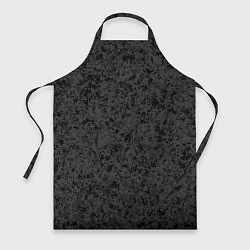 Фартук кулинарный Тёмно-серый паттерн пятнистый, цвет: 3D-принт