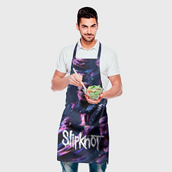 Фартук кулинарный Slipknot: guitar, цвет: 3D-принт — фото 2