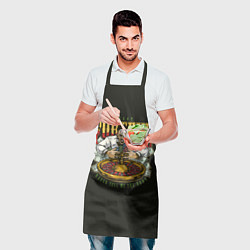 Фартук кулинарный Fortune, цвет: 3D-принт — фото 2