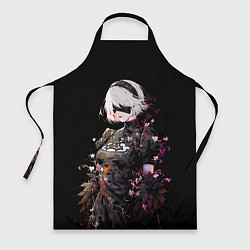 Фартук кулинарный 2b from nier automata, цвет: 3D-принт