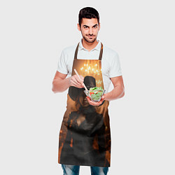 Фартук кулинарный Красивая ведьма, цвет: 3D-принт — фото 2