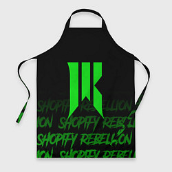 Фартук кулинарный Shopify Rebellion, цвет: 3D-принт