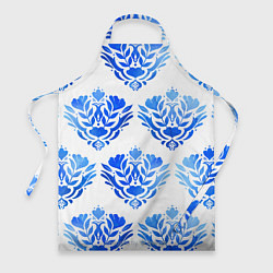 Фартук кулинарный Floral pattern - watercolor, цвет: 3D-принт