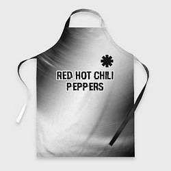Фартук Red Hot Chili Peppers glitch на светлом фоне посер