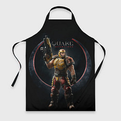 Фартук кулинарный Quake - Ranger, цвет: 3D-принт