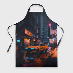 Фартук Оранжевый автомобиль