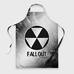 Фартук кулинарный Fallout glitch на светлом фоне, цвет: 3D-принт