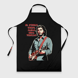 Фартук кулинарный Че Гевара с гитарой, цвет: 3D-принт