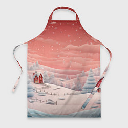 Фартук Предновогодний снегопад