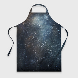 Фартук кулинарный Темное космическое звездное небо, цвет: 3D-принт