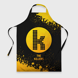 Фартук кулинарный The Killers - gold gradient, цвет: 3D-принт