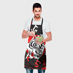 Фартук кулинарный Bungou Stray Dogs, цвет: 3D-принт — фото 2