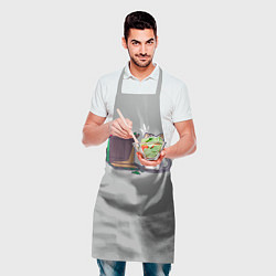 Фартук кулинарный Подарок для котика, цвет: 3D-принт — фото 2