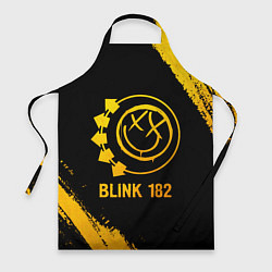 Фартук кулинарный Blink 182 - gold gradient, цвет: 3D-принт