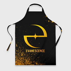 Фартук кулинарный Evanescence - gold gradient, цвет: 3D-принт