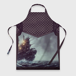 Фартук кулинарный Льдистый стимпанк, цвет: 3D-принт