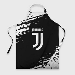 Фартук кулинарный Juventus спорт краски, цвет: 3D-принт
