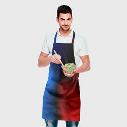 Фартук кулинарный Неоновый градиент краски, цвет: 3D-принт — фото 2