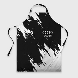 Фартук кулинарный Audi краски белые, цвет: 3D-принт