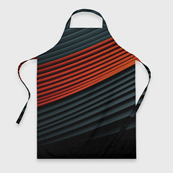 Фартук кулинарный Рифленая абстракция, цвет: 3D-принт