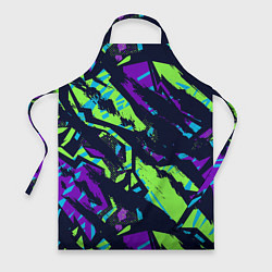 Фартук кулинарный Разноцветные текстурные штрихи, цвет: 3D-принт