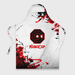 Фартук кулинарный Robocop краски, цвет: 3D-принт