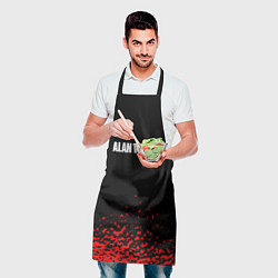 Фартук кулинарный Alan wake писатель гейм краски, цвет: 3D-принт — фото 2