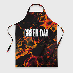 Фартук Green Day red lava