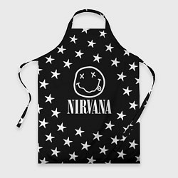 Фартук кулинарный Nirvana stars steel, цвет: 3D-принт