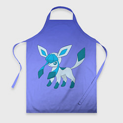 Фартук кулинарный Glaceon Pokemon, цвет: 3D-принт