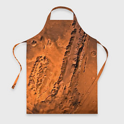 Фартук кулинарный Каналы на Марсе - star dust, цвет: 3D-принт