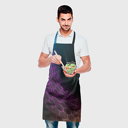 Фартук кулинарный AEK Athens футбольная сетка, цвет: 3D-принт — фото 2
