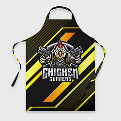 Фартук кулинарный Chicken gunners, цвет: 3D-принт