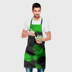 Фартук кулинарный Sevilla sport halftone, цвет: 3D-принт — фото 2