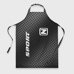 Фартук кулинарный Zotye sport carbon, цвет: 3D-принт