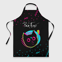 Фартук кулинарный Pink Floyd - rock star cat, цвет: 3D-принт