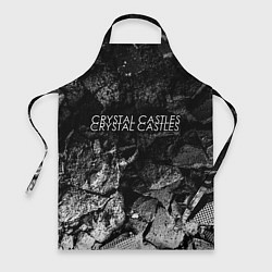 Фартук кулинарный Crystal Castles black graphite, цвет: 3D-принт