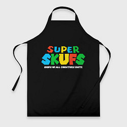 Фартук кулинарный Super skufs, цвет: 3D-принт
