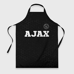 Фартук кулинарный Ajax sport на темном фоне посередине, цвет: 3D-принт