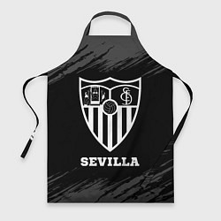 Фартук кулинарный Sevilla sport на темном фоне, цвет: 3D-принт