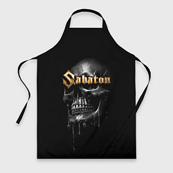 Фартук кулинарный Sabaton - rock group, цвет: 3D-принт