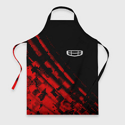 Фартук кулинарный Geely sport grunge, цвет: 3D-принт
