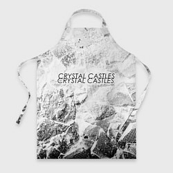 Фартук кулинарный Crystal Castles white graphite, цвет: 3D-принт